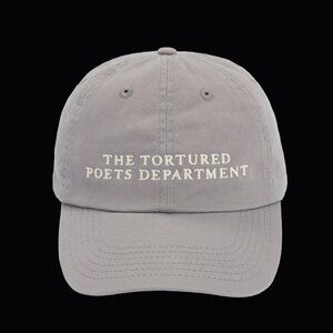 The Tortured Poets Department Gray Dad Hat - brand new sealed - Taylor Swift
